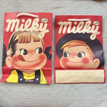 [미사용 새상품] 후지야 페코짱 포코짱 레트로 레어 종이 봉투