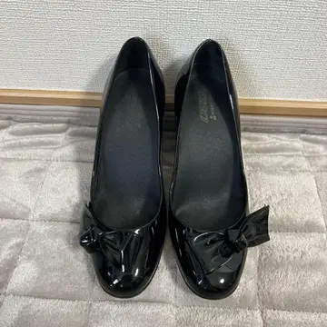 블랙 리본 포함 하이힐