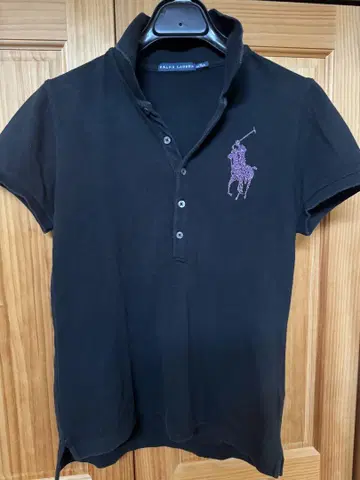 Ralph Lauren 블랙 피케 셔츠 M