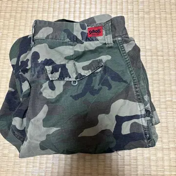 Schott 카모플라쥬 팬츠 L