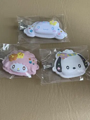산리오 오멘 같은 시크릿 앞머리 클립