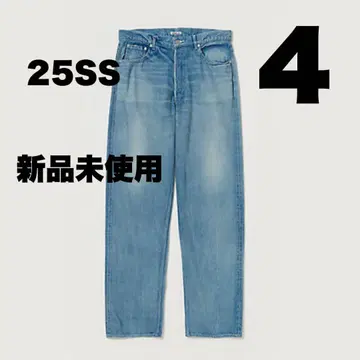 AURALEE SELVEDGE FADED LIGHT 데님 WIDE