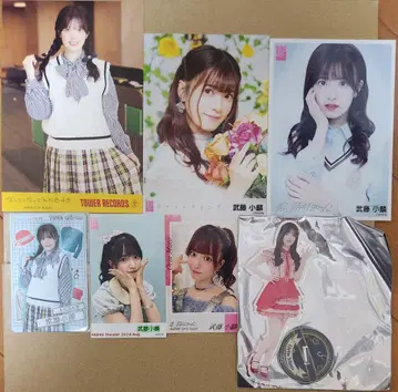 AKB48 무토 오린 타워 레코드 브로마이드 트레이딩 카드 아크릴 스탠드
