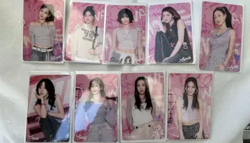 TWICE ~9장 세트 FC 복권 트레이딩 카드 THIS IS FOR