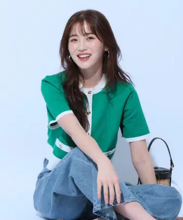 마이 스트라다 반팔 자켓 라이크 가디건