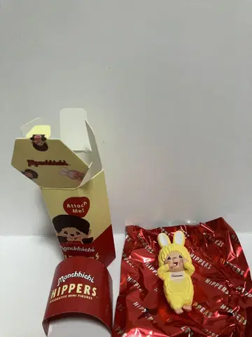 HIPPERS Monchhichi 히퍼스 몬치치 치무탄 옐로우 컬러