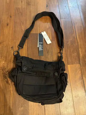 julius Denim Gasmask Shoulder Bag 백