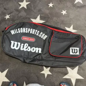 Wilson 라켓 백 블랙/레드