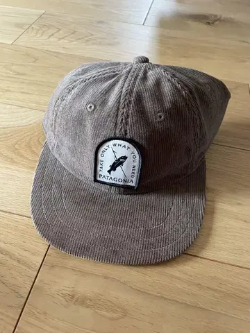 Patagonia 코듀로이 캡 브라운