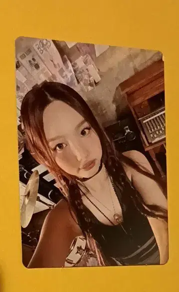 나연 TWICE 회장에서만 판매되는 트레이딩 카드 A