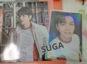 BTS 디지코 PTD SUGA 윤기 트레이딩 카드 필름 사진