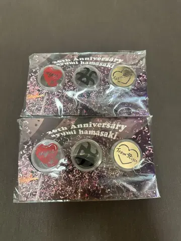 하마사키 아유미 은색 테이프 케이스 3개 세트 x 2