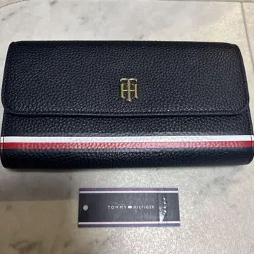 새상품급 타미힐피거 장지갑 네이비