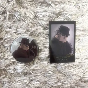 명탐정 코난 보드카 캔뱃지 미니 사진풍 카드