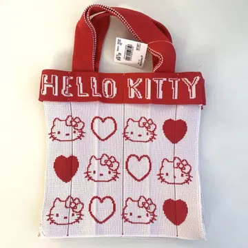 미사용 새상품 택 포함 KNT365 Co-Knitty 키티 콜라보 백
