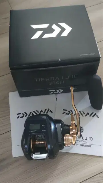 미사용 Daiwa Tierra LJ IC 300H 낚시릴 티에라