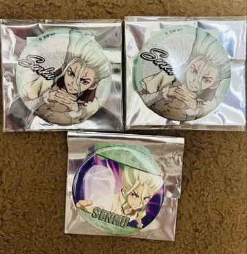 Dr.STONE 닥터 스톤 POPUP 왕좌 캔뱃지 센쿠