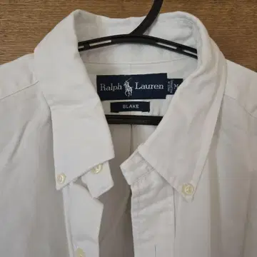Ralph Lauren Blake 반팔 셔츠 화이트