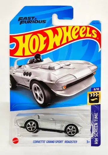 MATTEL 핫휠 베이직카 콜벳 그랑 스포츠 로드스터