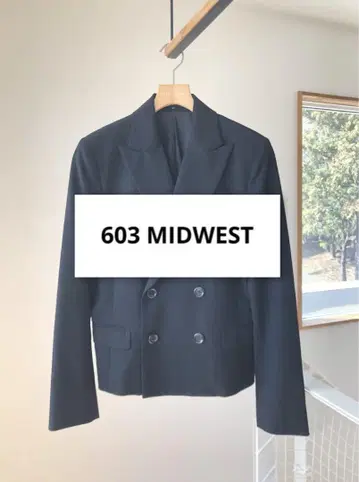 603 MIDWEST 더블 브레스트 테일러드 자켓