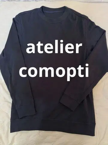 아틀리에 코모티 atelier comopti 네이비 긴팔 티셔츠