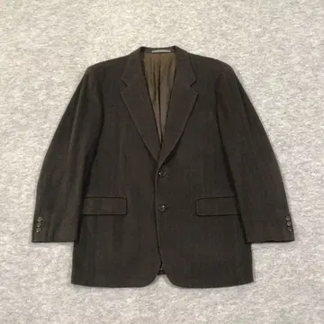 테일러드 자켓 브라운 헤링본 큐프라 포멀 071104