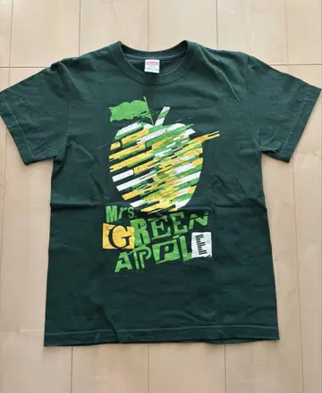 Mrs. GREEN APPLE 티셔츠 그린 새상품급 S사이즈