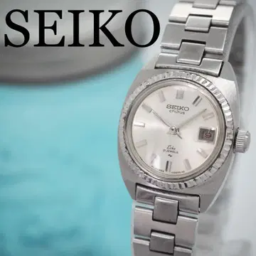 241 SEIKO 여성용 시계 수동 와인딩 콜러스 플루티드 베젤 레어