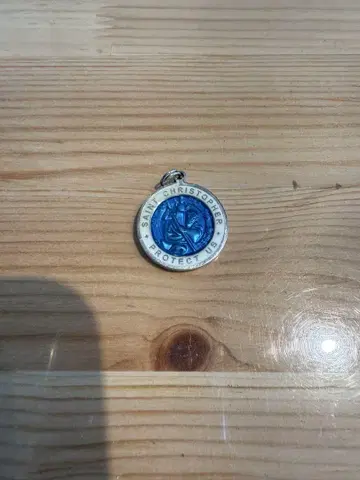 성 크리스토퍼 메달 목걸이