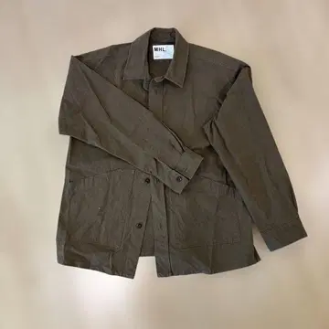MHL 자켓 L 코튼 카키 596-1250507