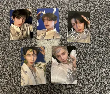 TXT TOGETHER Weverse JP 혜택 트레이딩 카드 5매 세트