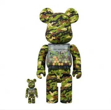 My First BE@RBRICK Baby 카모 패턴