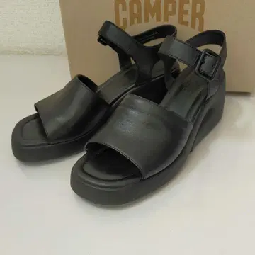 캠퍼 CAMPER Kaah 샌들 36 블랙