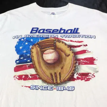 야구 T셔츠 XL 100% 코튼 빅 사이즈 미국 Baseball