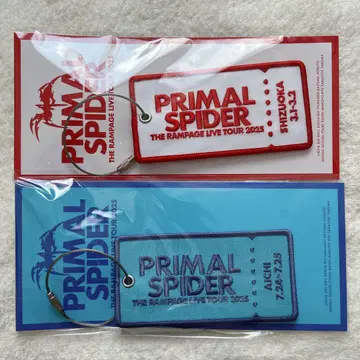 RAMPACE 아이치 한정판 와펜 키홀더 PRIMAL SPIDER 람페
