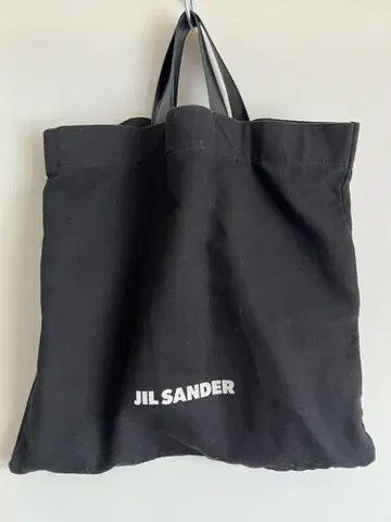 JIL SANDER 캔버스 원단 토트백