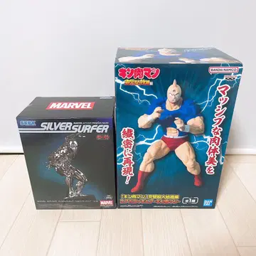 반다이 근육맨 마블 SEGA 실버 서퍼 피규어