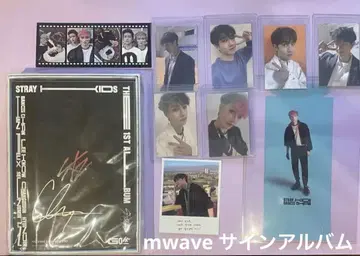 straykids 스키즈 GO 방찬 싸인 앨범 트레이딩 카드 컴프