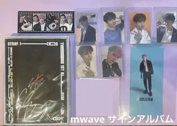 straykids 스키즈 GO 방찬 싸인 앨범 트레이딩 카드 컴프