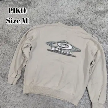 PIKO 맨투맨 트레이닝복 90년대 y2k 빅 로고