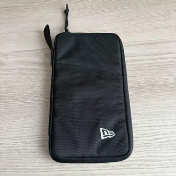 New Era 여권 케이스 블랙