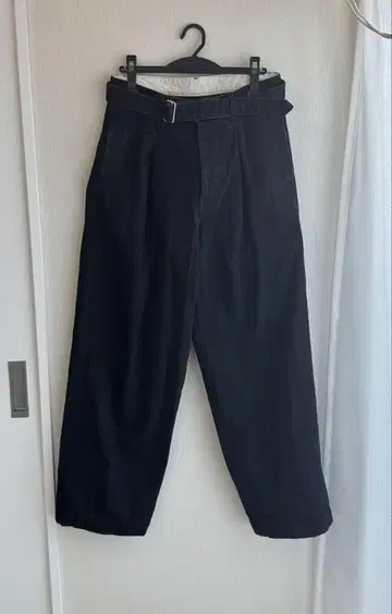 graphpaper Selvage Denim Belted 1 블랙