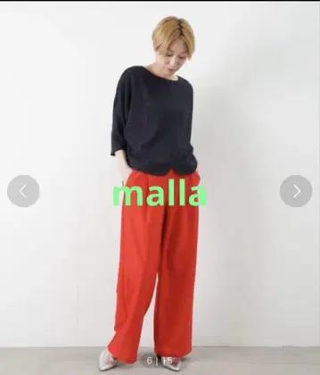 malla 마라 2way 자카드 티셔츠