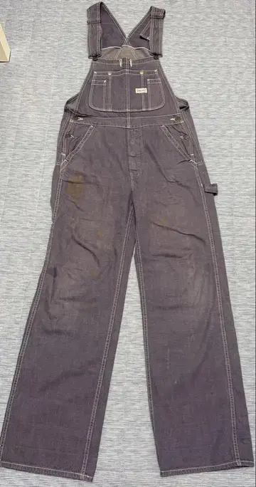 DENIMDUNGREE 데님 바지 오버롤 데님.160