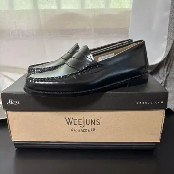 WEejuns 블랙 로퍼 G.H. BASS & CO. US 8 사이즈