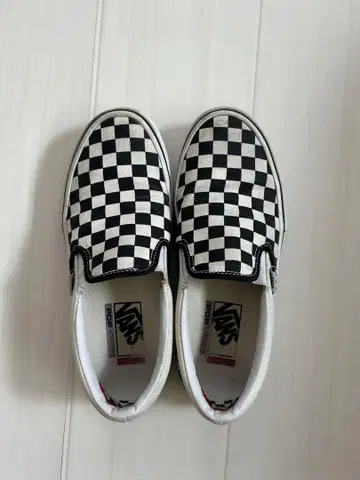 Vans 스케이트 체커보드 슬립온