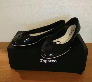 새상품 Repetto 레페토 레인 신발 블랙 37