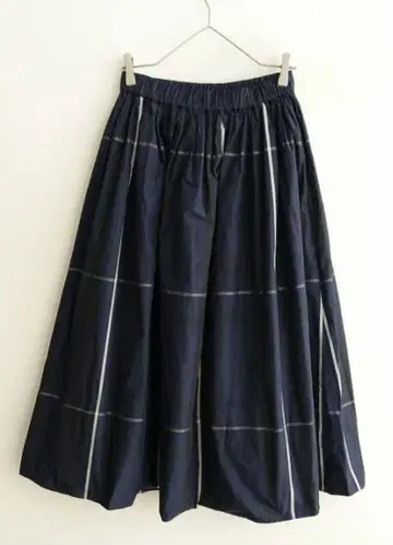 UNITED ARROWS 타프타 개더 롱 스커트 36