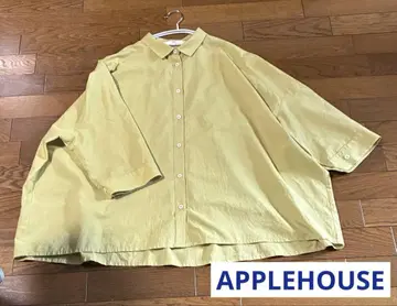 아부치 일본산 APPLE HOUSE 애플하우스 코튼 셔츠