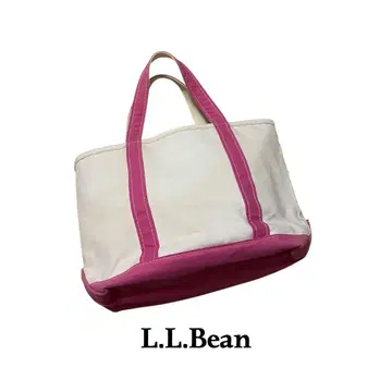 llbean USA 토트백 핑크 구제 의류 빈티지